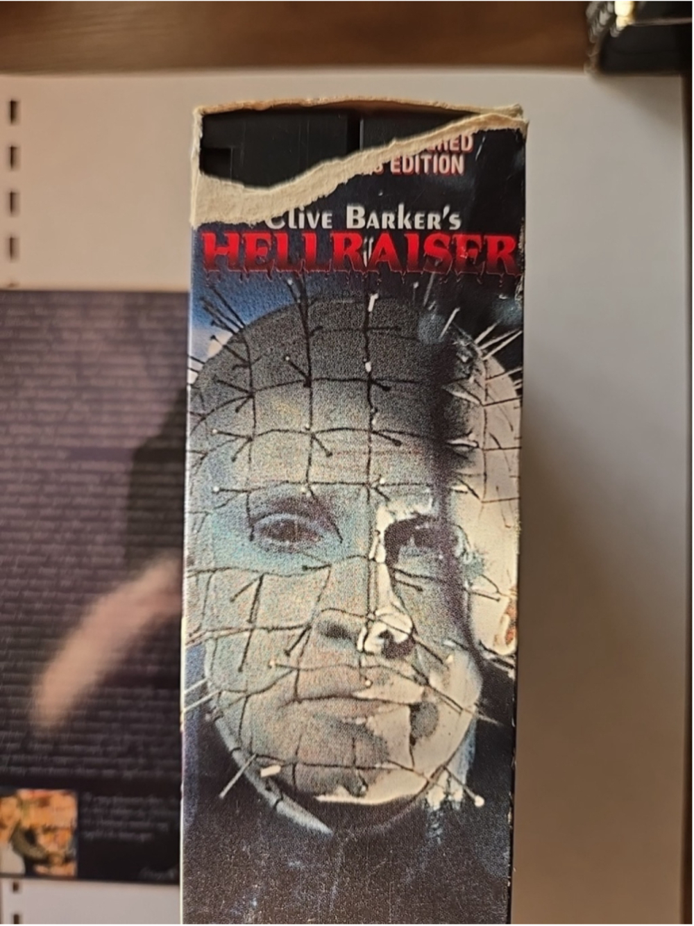 Clive Barker's Hellraiser VHS 1996 2-Tape Set Remastered Collectors Edition 1 2 - Picture 3 of 7